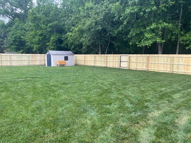 Wood Fencing for Sea Level Fence in Virginia Beach, VA