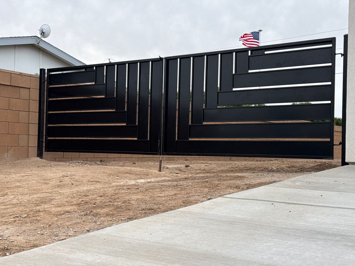 Gate Installation for All-Diaz Welding in Fort Mohave, AZ