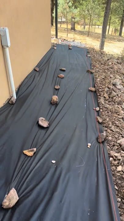 Mulch Bed Installation and Renovation for G&B Yard Service in Ruidoso Downs, NM
