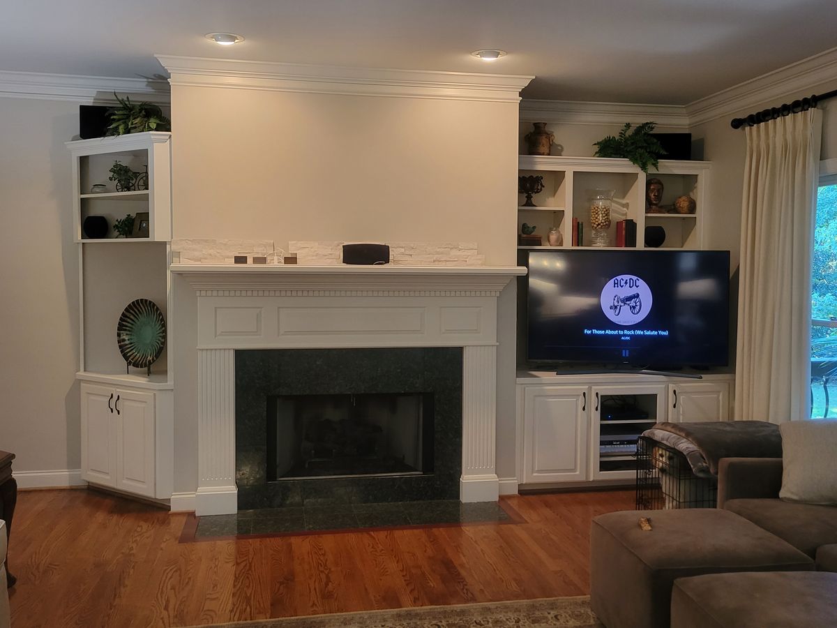 Built-Ins for Carolina Woodworks in Lyman, SC