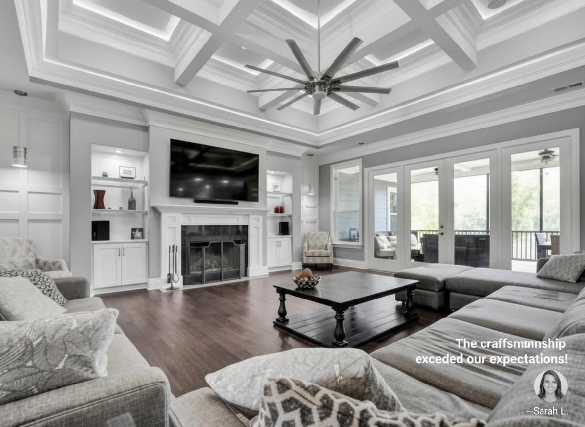 Entertainment Centers for Carolina Woodworks in Lyman, SC