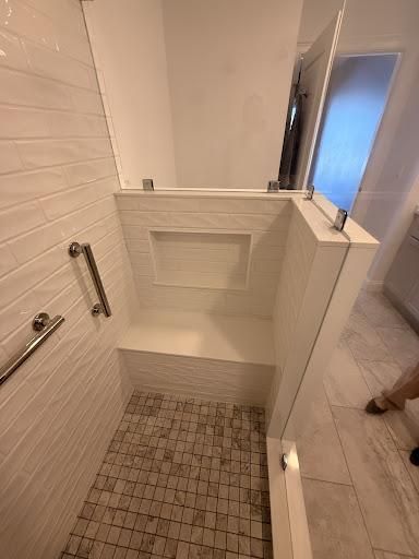 Bathroom renovations for Bassett Construction in Groveland, MA