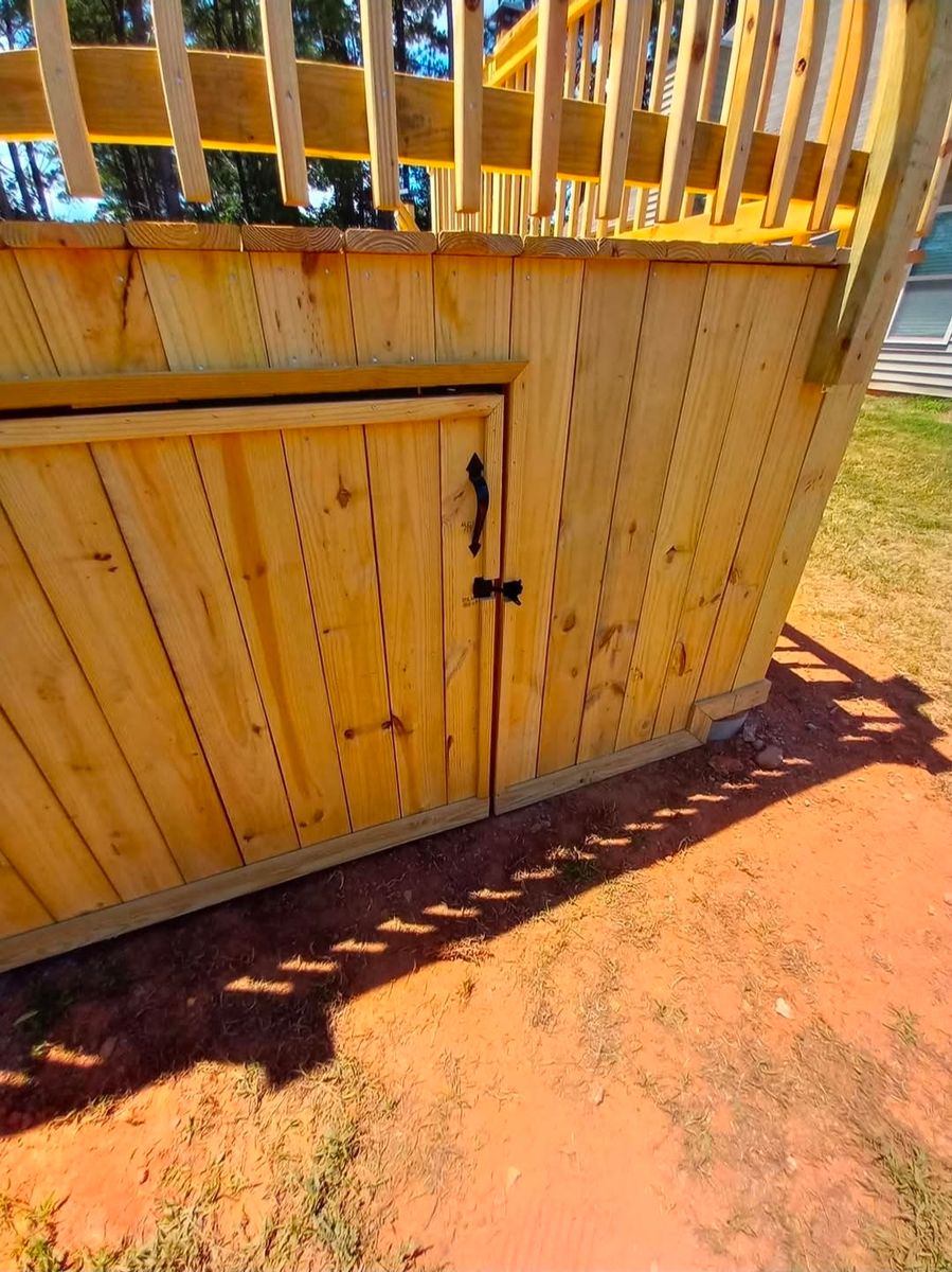 Deck Construction for All Out Construction in Atlanta, GA