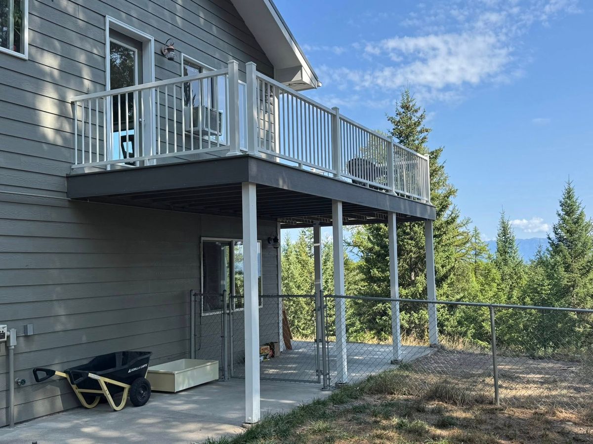 Deck & Patio Installation for Holden Custom Homes in Kalispell, MT