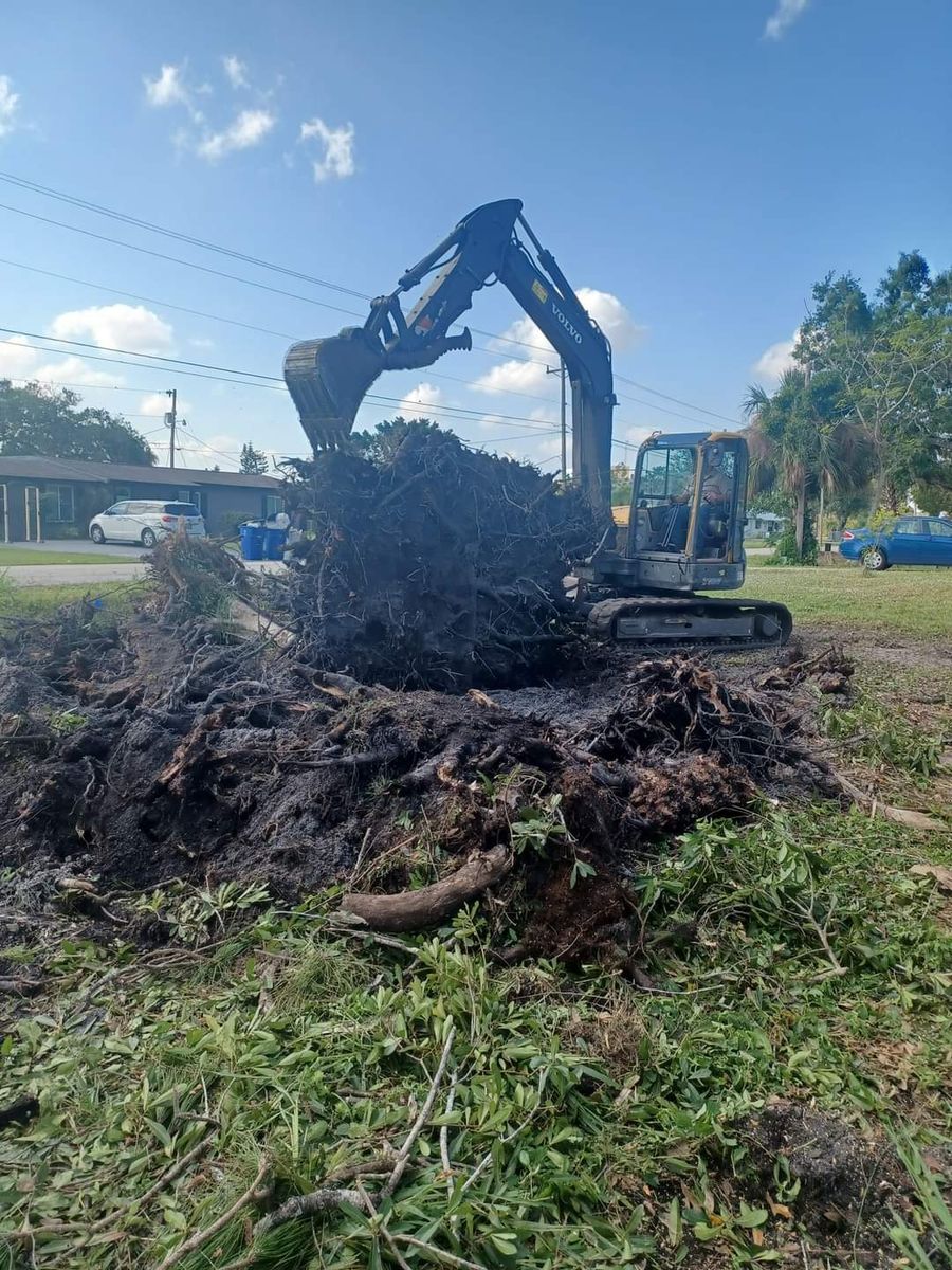 Stump Grinding for Advanced Landscaping Solutions LLC in Fort Myers, FL