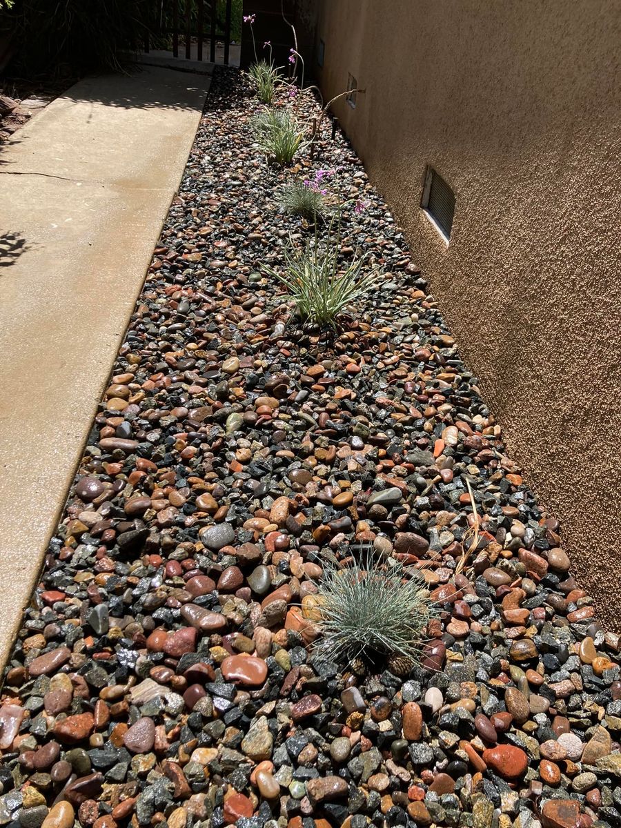 Mulch/ Rock Installation (Add on) for Green Planet Services in La Habra Heights, CA