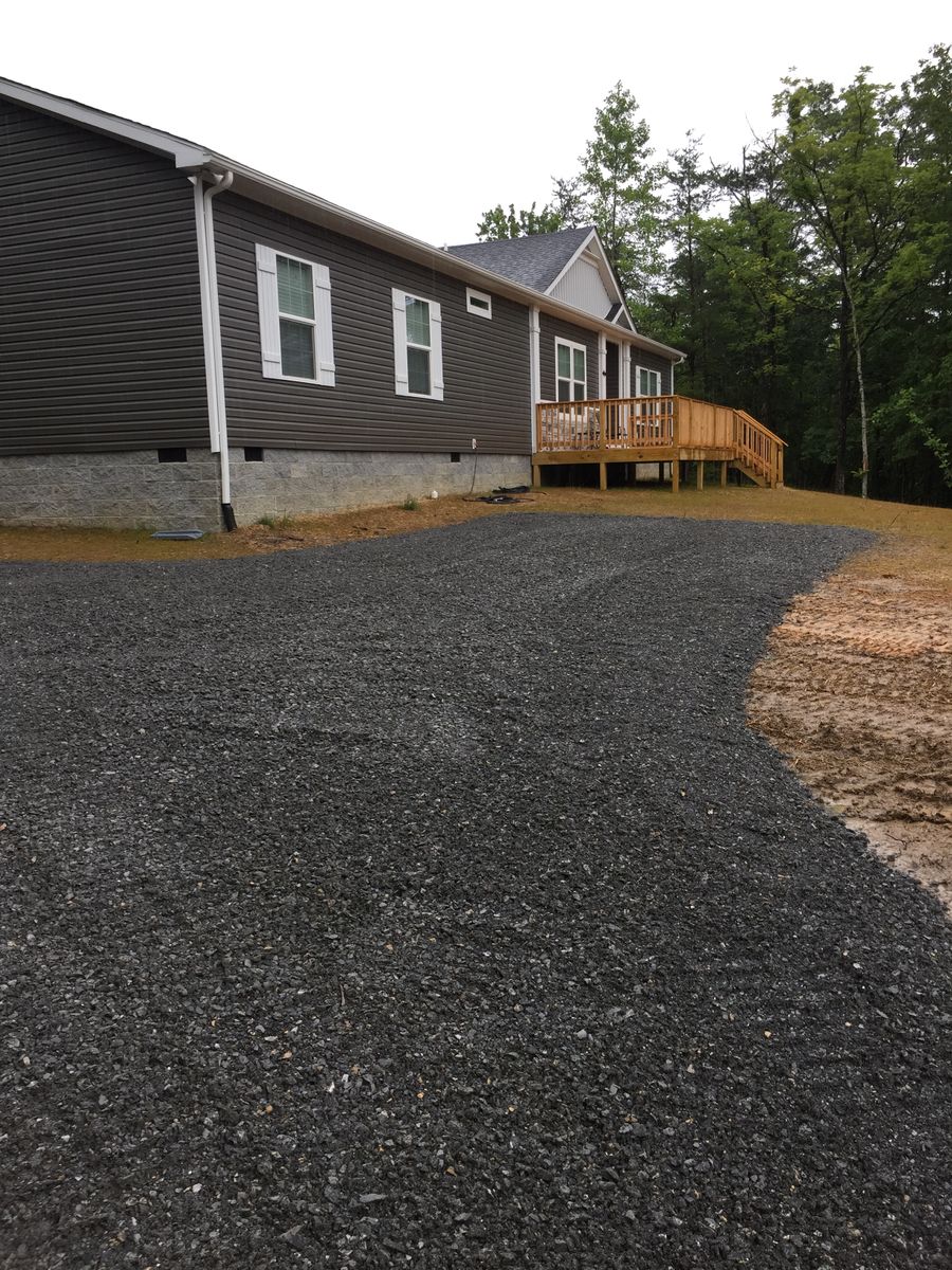 Driveways for Lanier Excavating LLC in Bedford County, VA