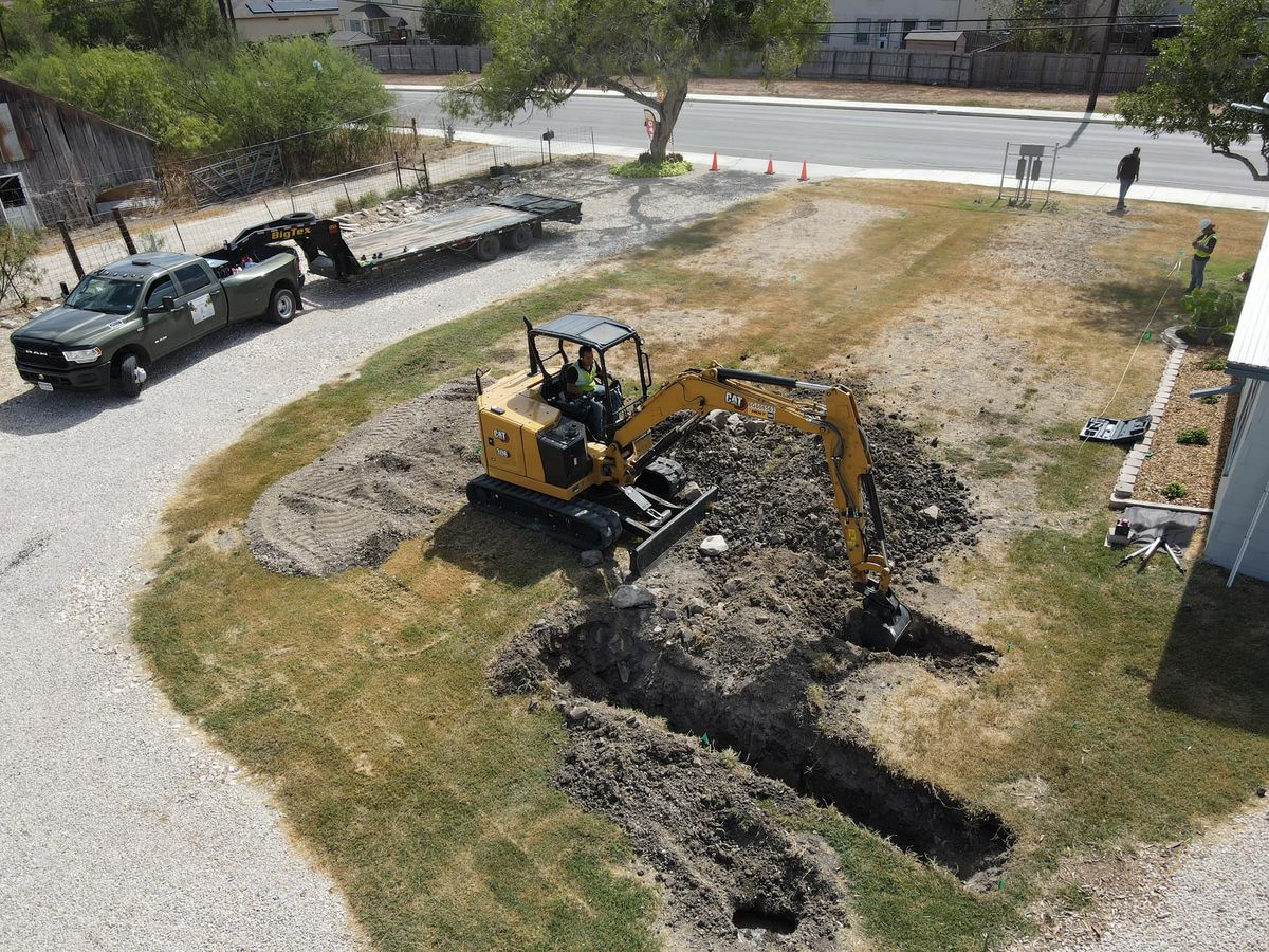 Sewer Line Installation  for KOT Construction LLC  in Lytle, TX