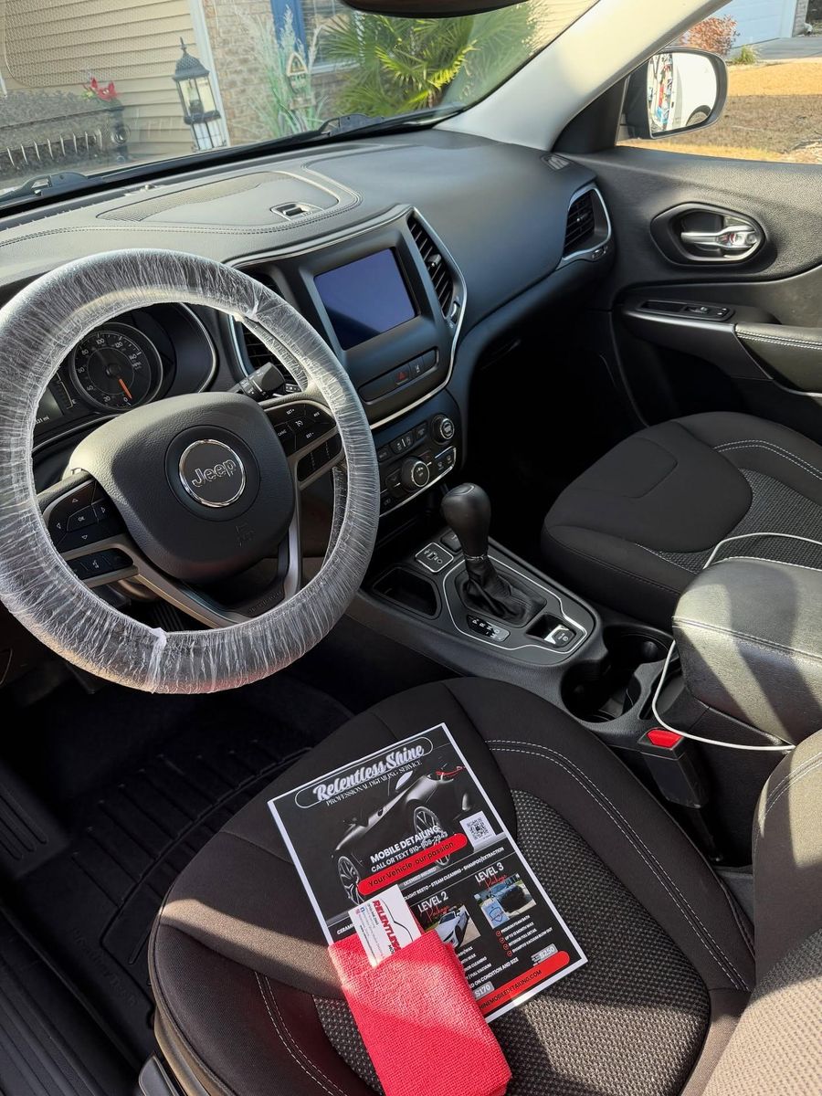 Silver Package "Mini Detail" for Relentless Shine Mobile Detailing in Calabash, NC