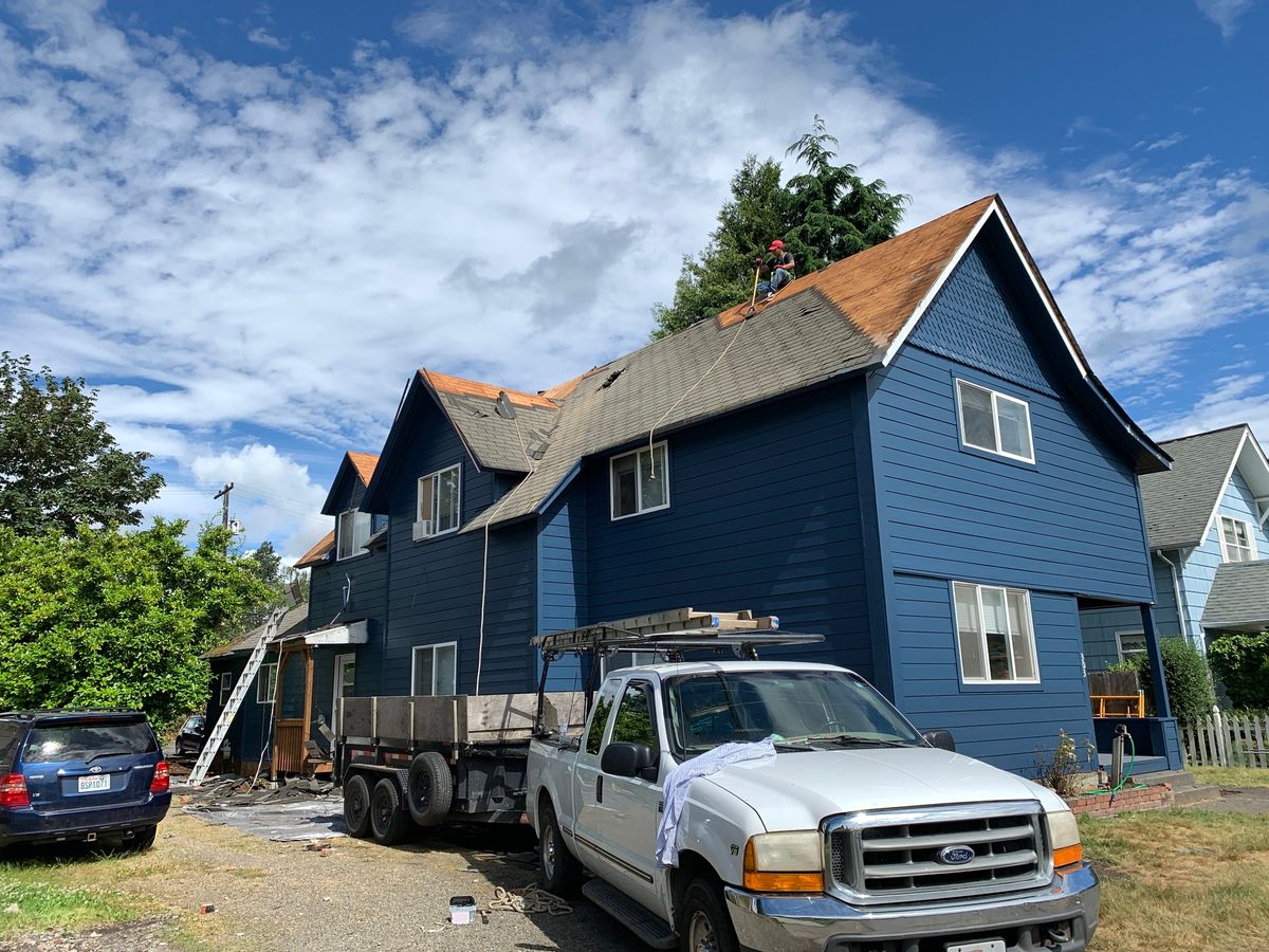 Roofing for Racketty Boom Construction  in Centralia, WA