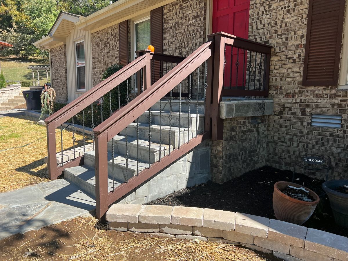 Hardscaping for Rose Land Services in Pegram, TN