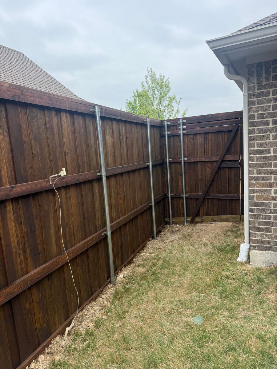Fencing for The Cowboy Roofing in Fort Worth, TX
