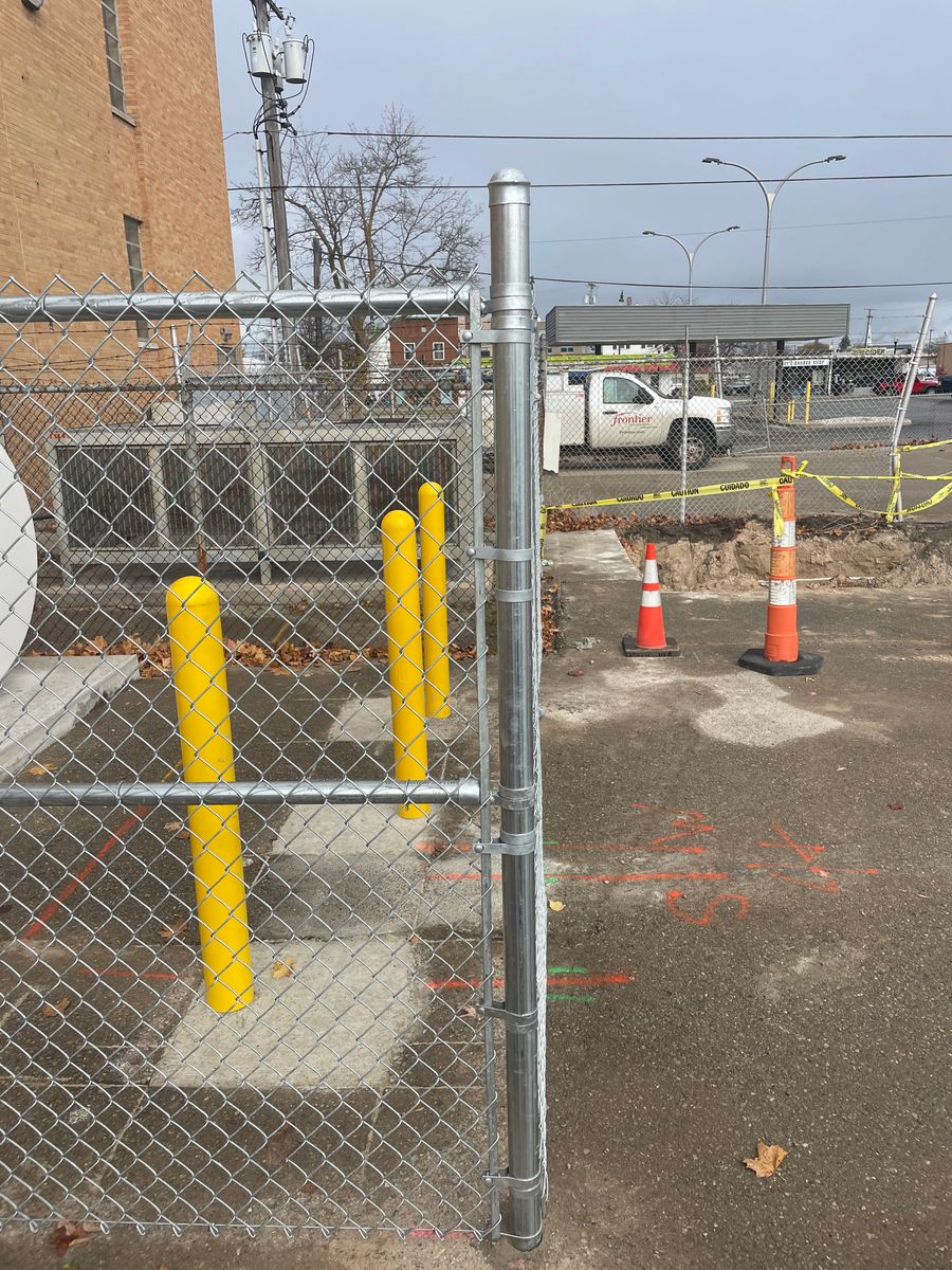 Fence Installation for TMF Services in Lapeer County, MI