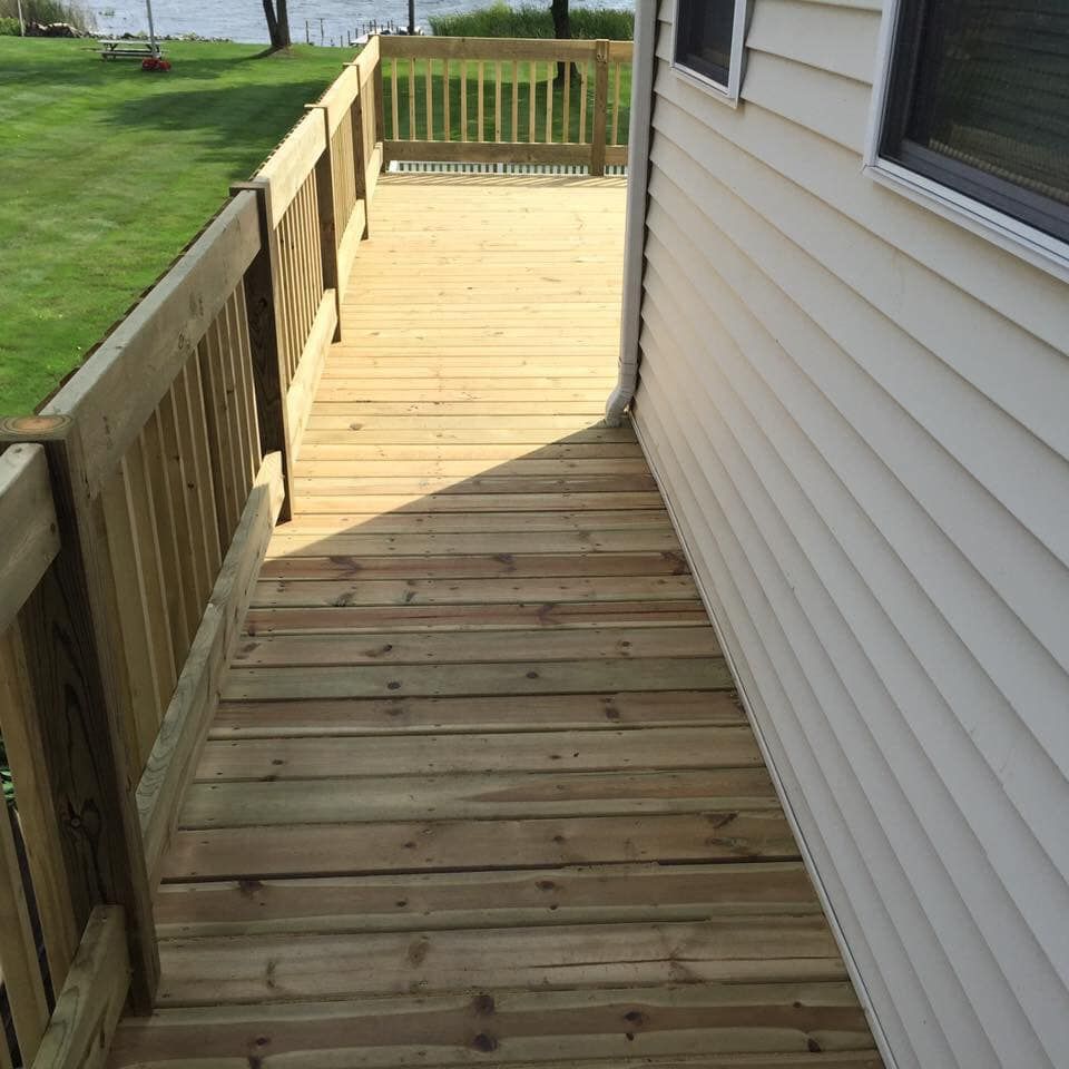 Deck & Patio Installation for Stewart’s Construction & Home Improvement in Muskegon County, MI