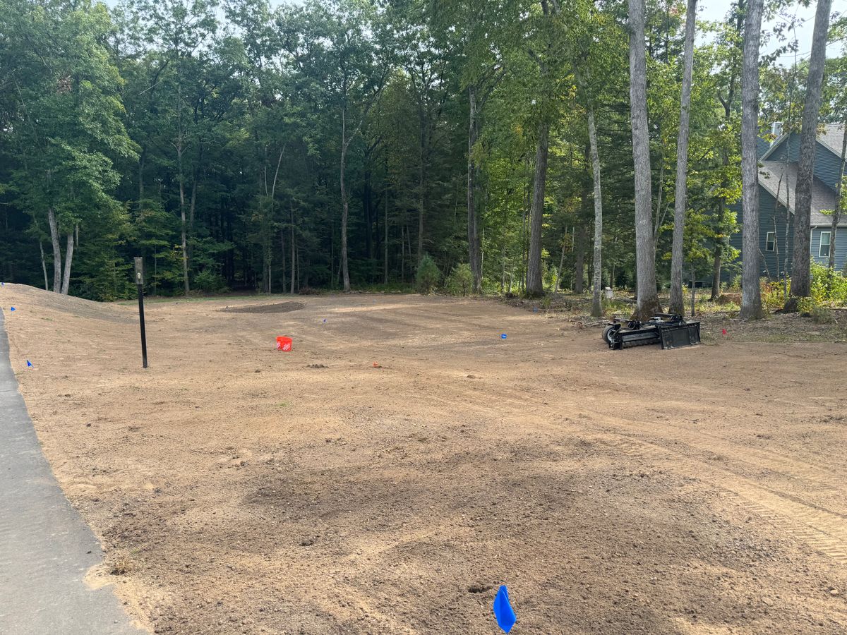 Lawn Installation for Lennon Land Management in Suffield, CT