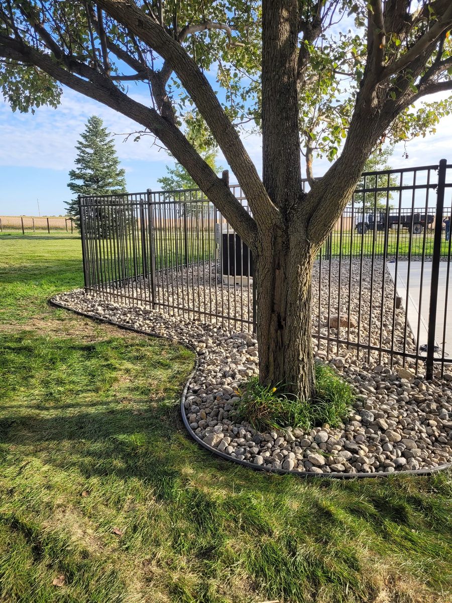 Hardscaping for Brownstone Grading in Perry, IA