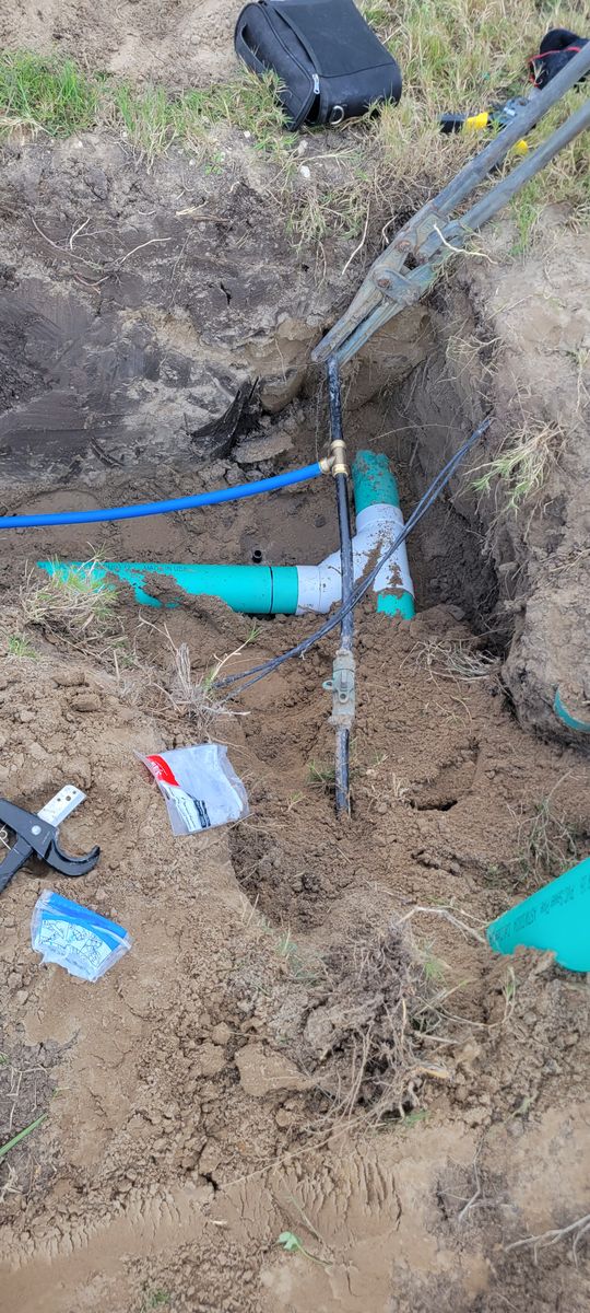 Utility Installation for Longoria & Son Construction in Harlingen, TX