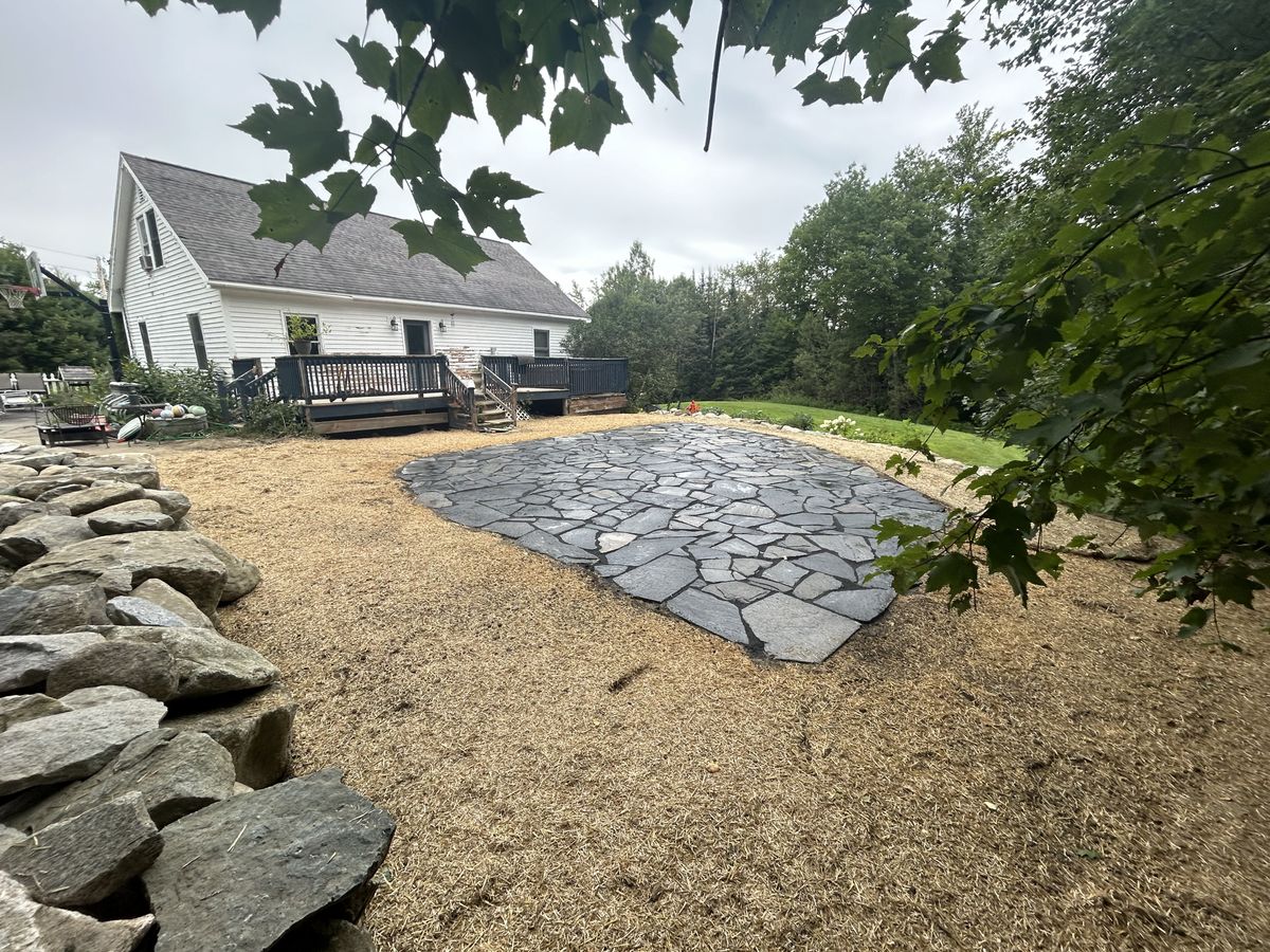 Hardscape Installation for Thomas Clifford Property Services LLC in Enfield, NH