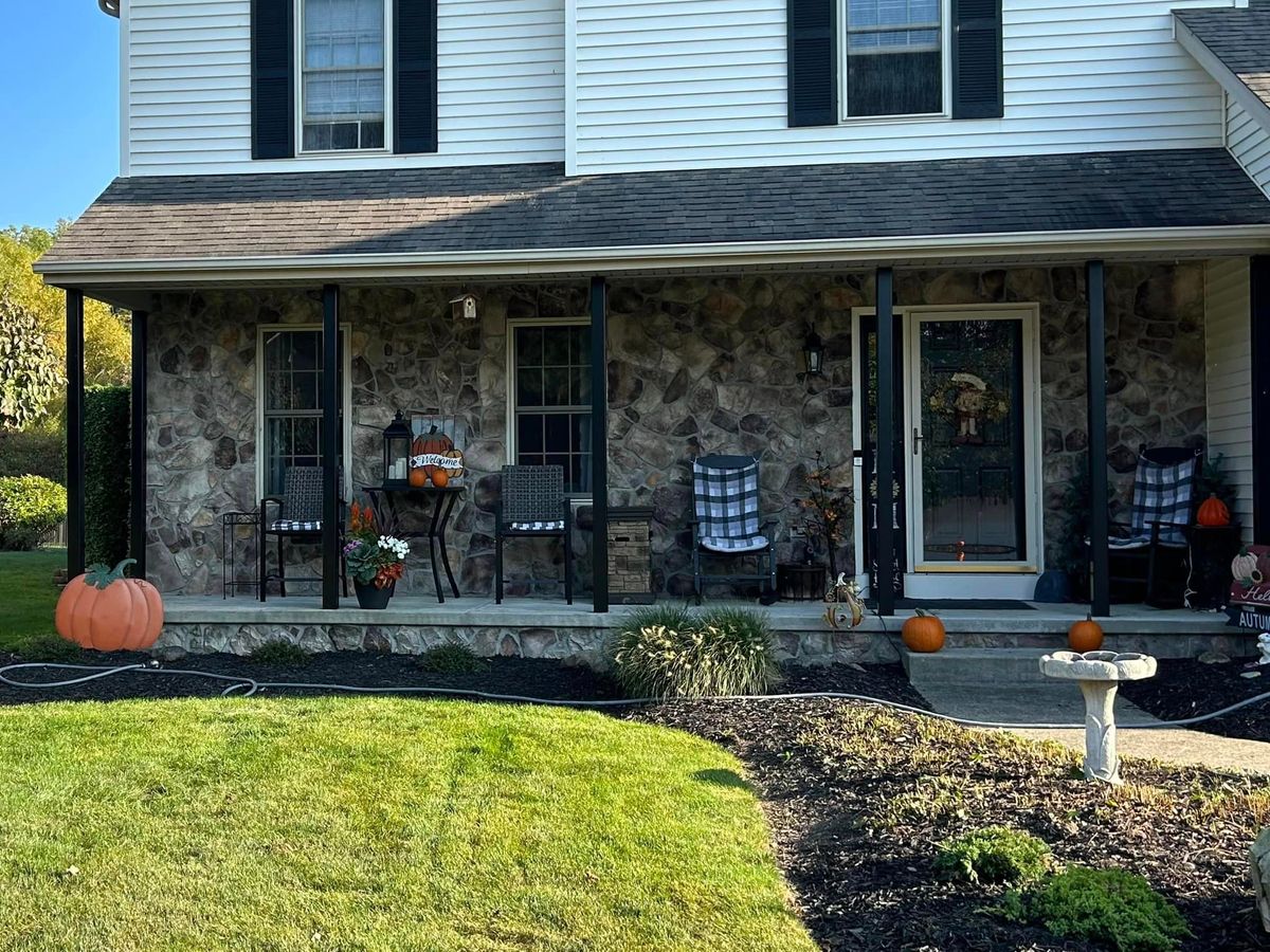 Porch remake for A & A Lawn Care and OutDoor Services in Girard, PA