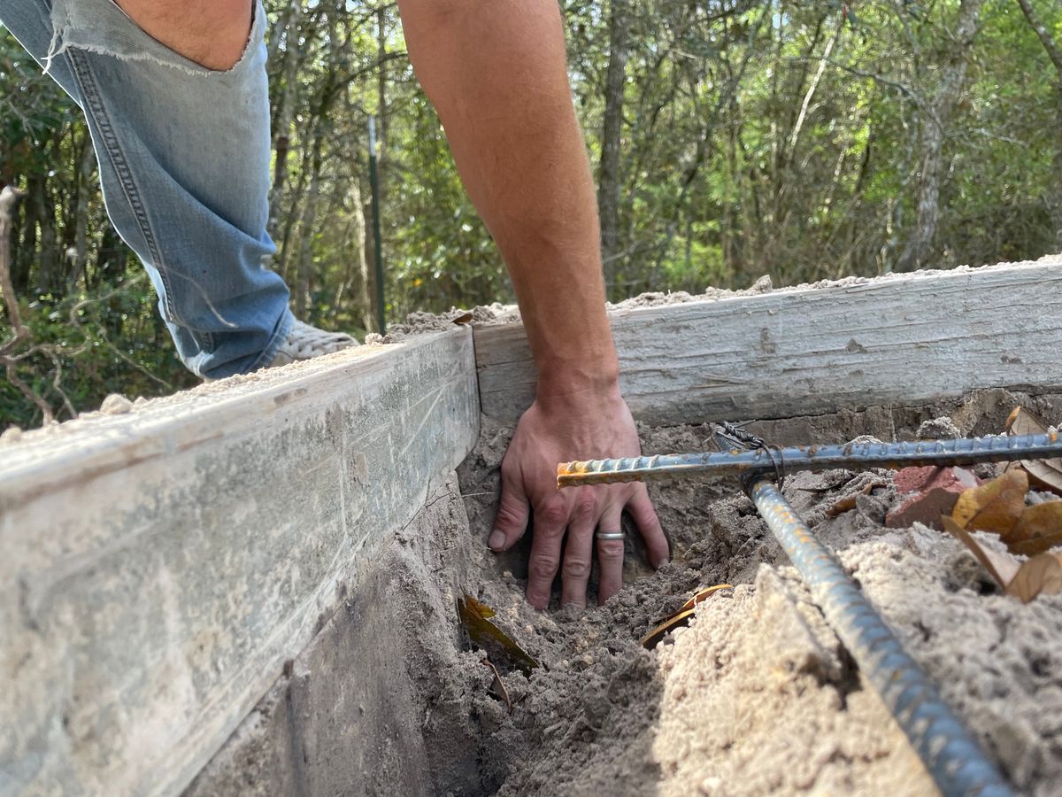 Concrete Slab Construction for Cameron Enterprises in Live Oak, FL