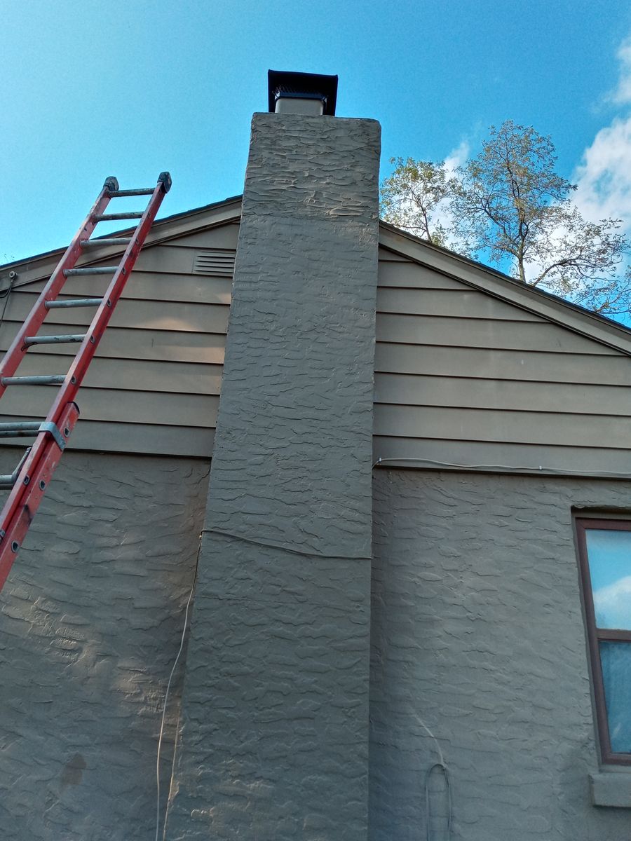 Chimney flashing for Precious Roofing in Madeira, OH