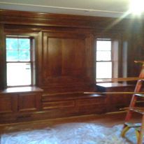 Staining interior for Four Seasons Painting LLC  in Youngstown,  OH