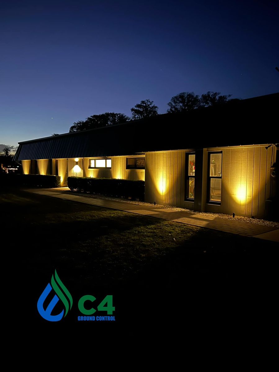 Outdoor Lighting for C4 Ground Control in Oviedo, FL