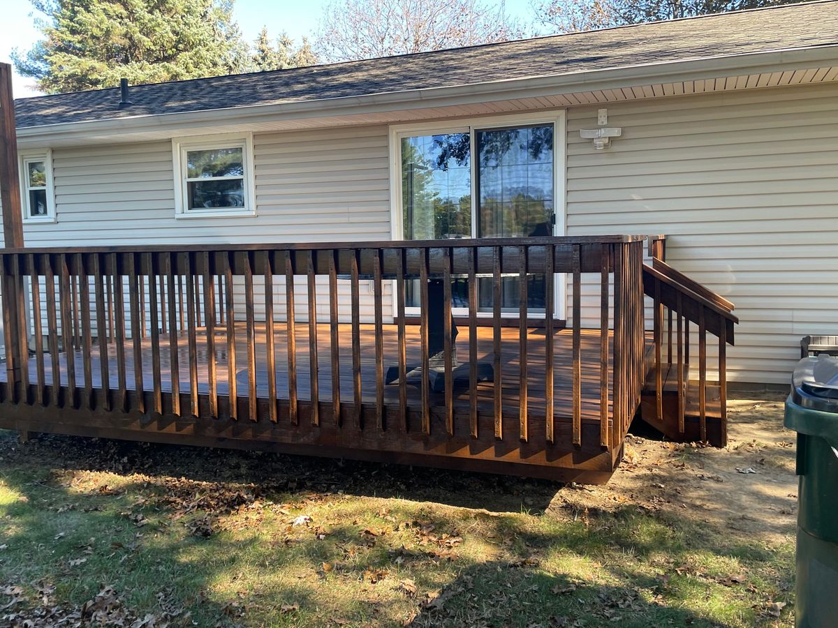 Deck Staining for Spartan Surfaces: Painting & Pressure Washing  in Massillon, OH