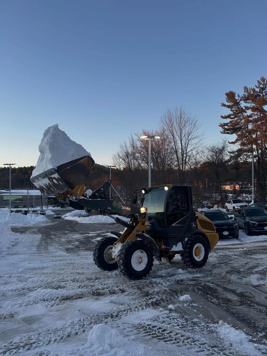 Snow Removal for Remington Construction in Suffield, CT