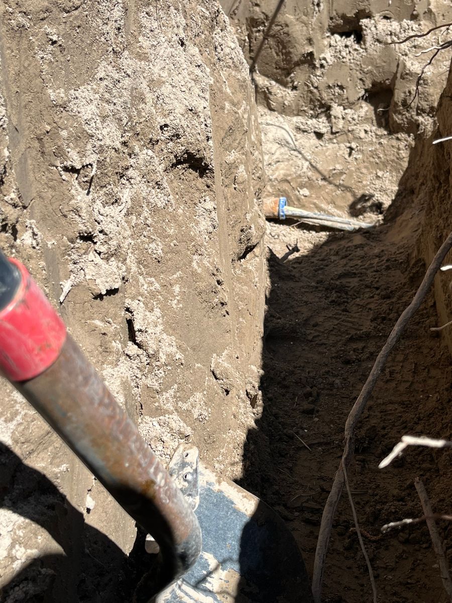 Trenching for SilverStone Excavation in Rigby, ID