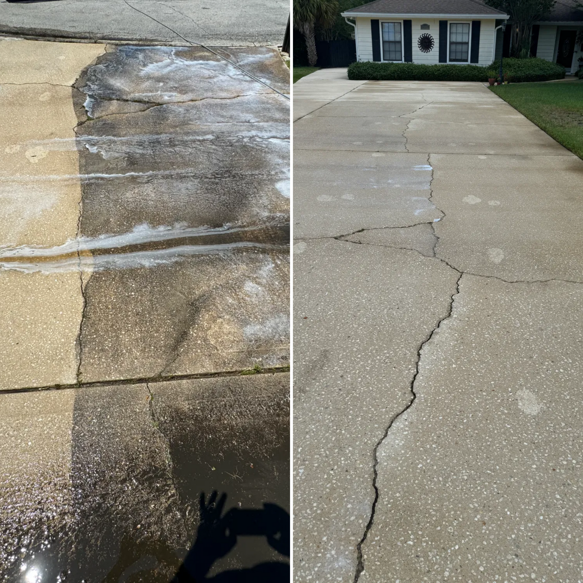 Driveway and Sidewalk Cleaning for Patriotic Pressure Washing & Paver Sealing in Green Cove Springs, FL