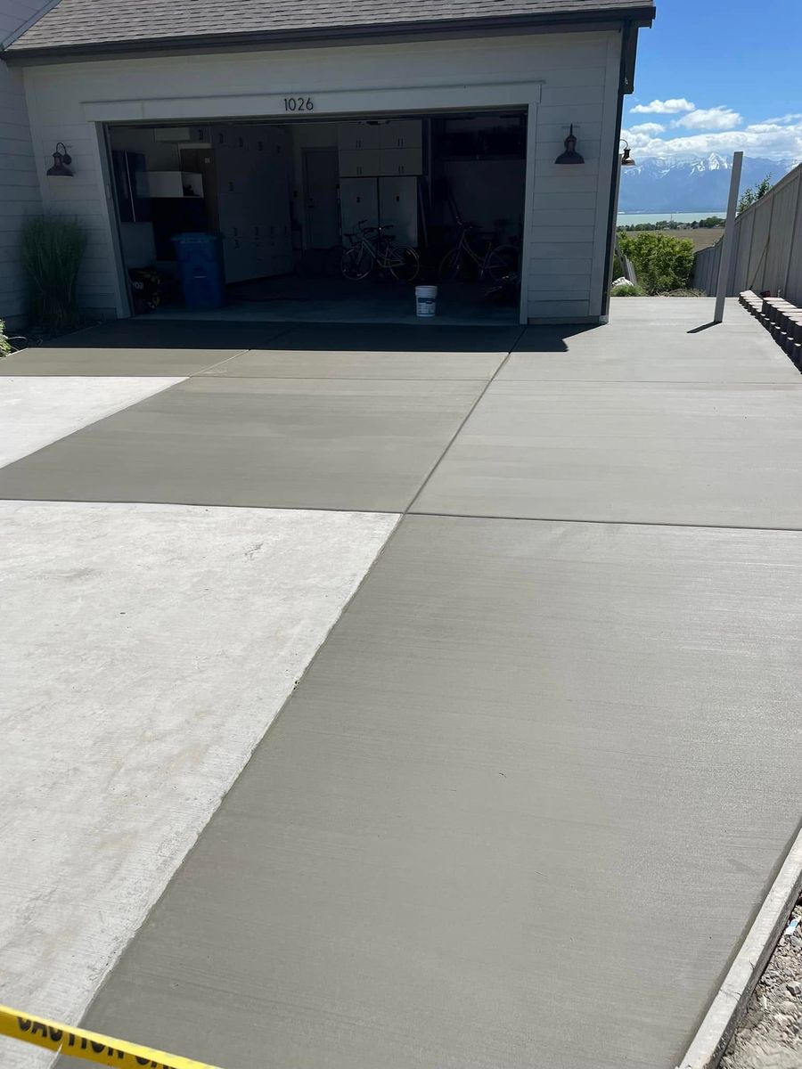 Сoncrete Installation for Hifo Construction in Spanish Fork, UT