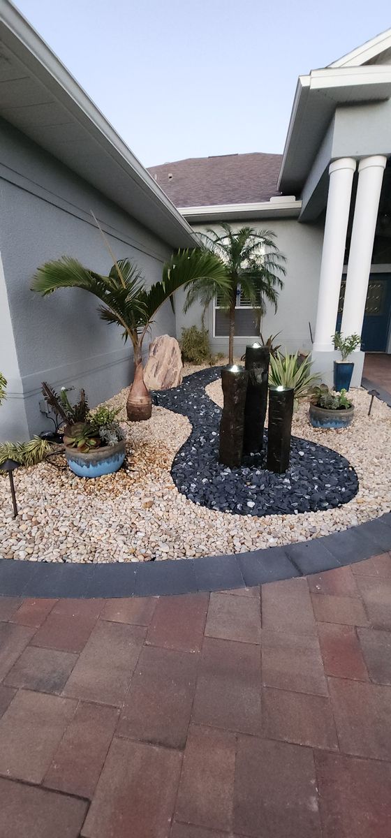 Landscape Installation for Epic Vine Design in Melbourne, FL