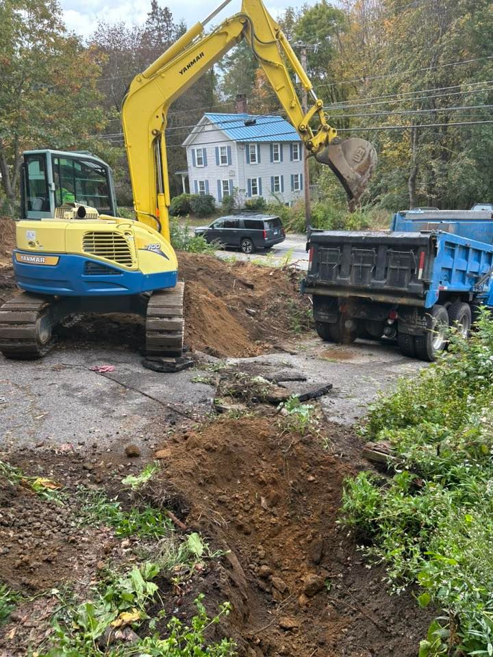 Foundation Excavation for JAD Excavating LLC in Goshen, CT