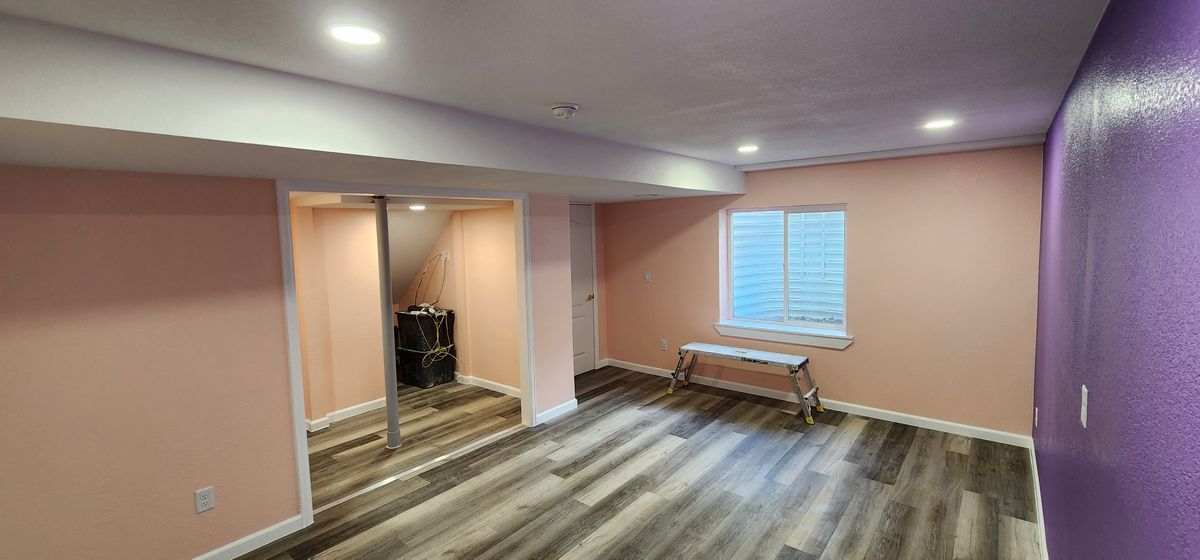 Basement Remodeling for Silva Remodeling in Lafayette, CO