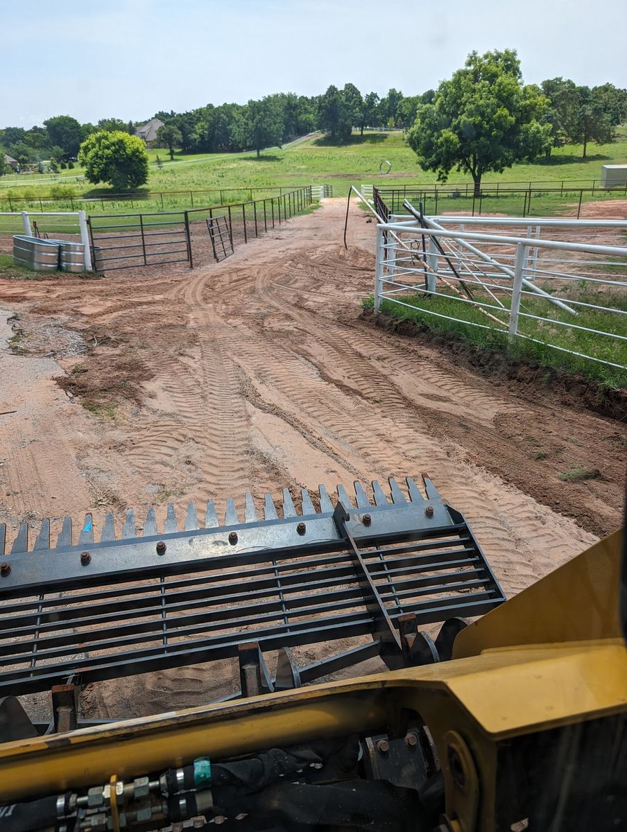 Road Site Preparation for Foyil Bobcat Work in Guthrie, OK