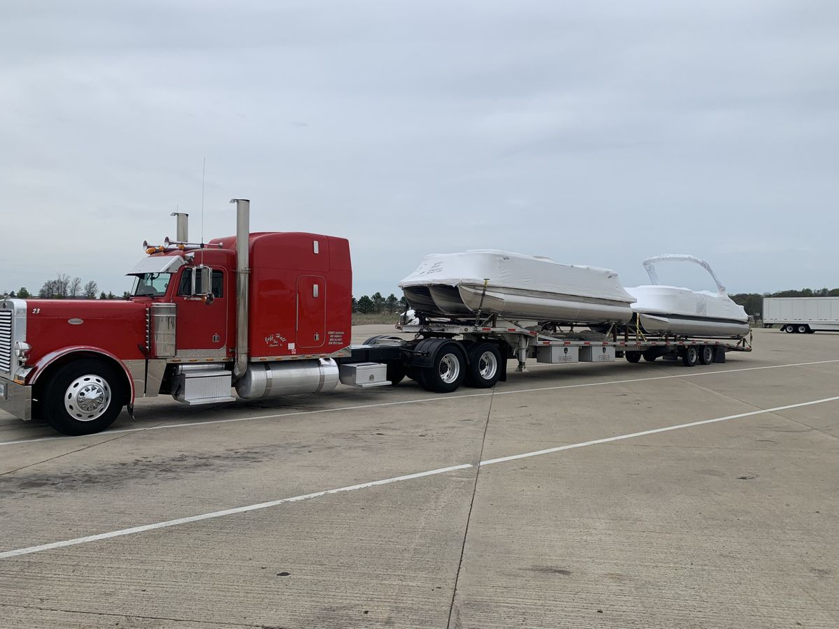 Boat Transportation for Jeff Hall Trucking in Ligonier, IN