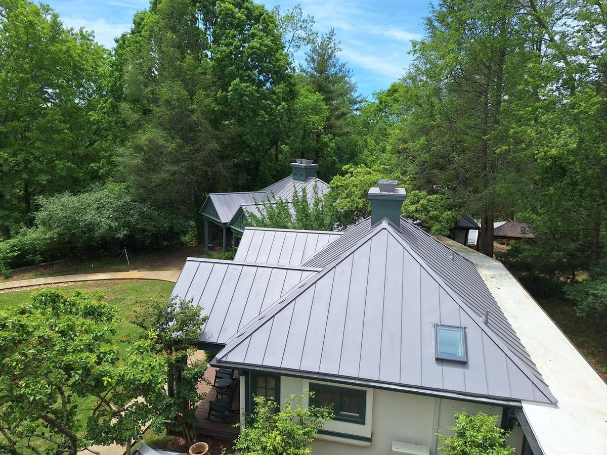 Metal Roofing for Unified Construction Services in Henderson County, NC