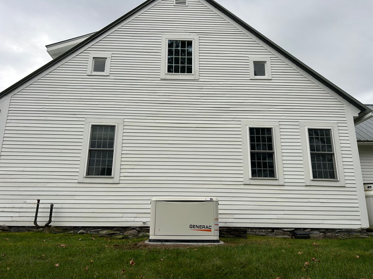 Generator Installation for Vermont Independent Power in Wolcott, VT