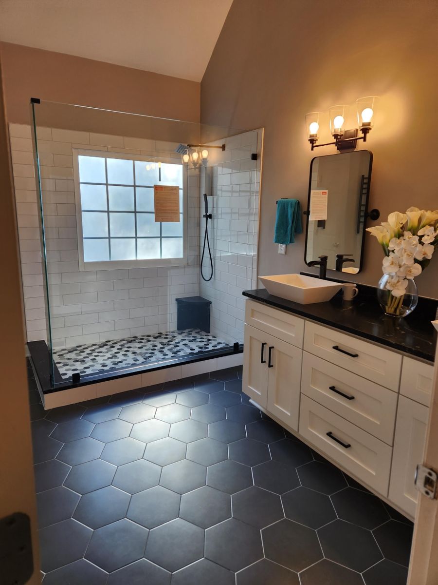 Bathroom Renovation for Wind Rose Construction in Raleigh, NC