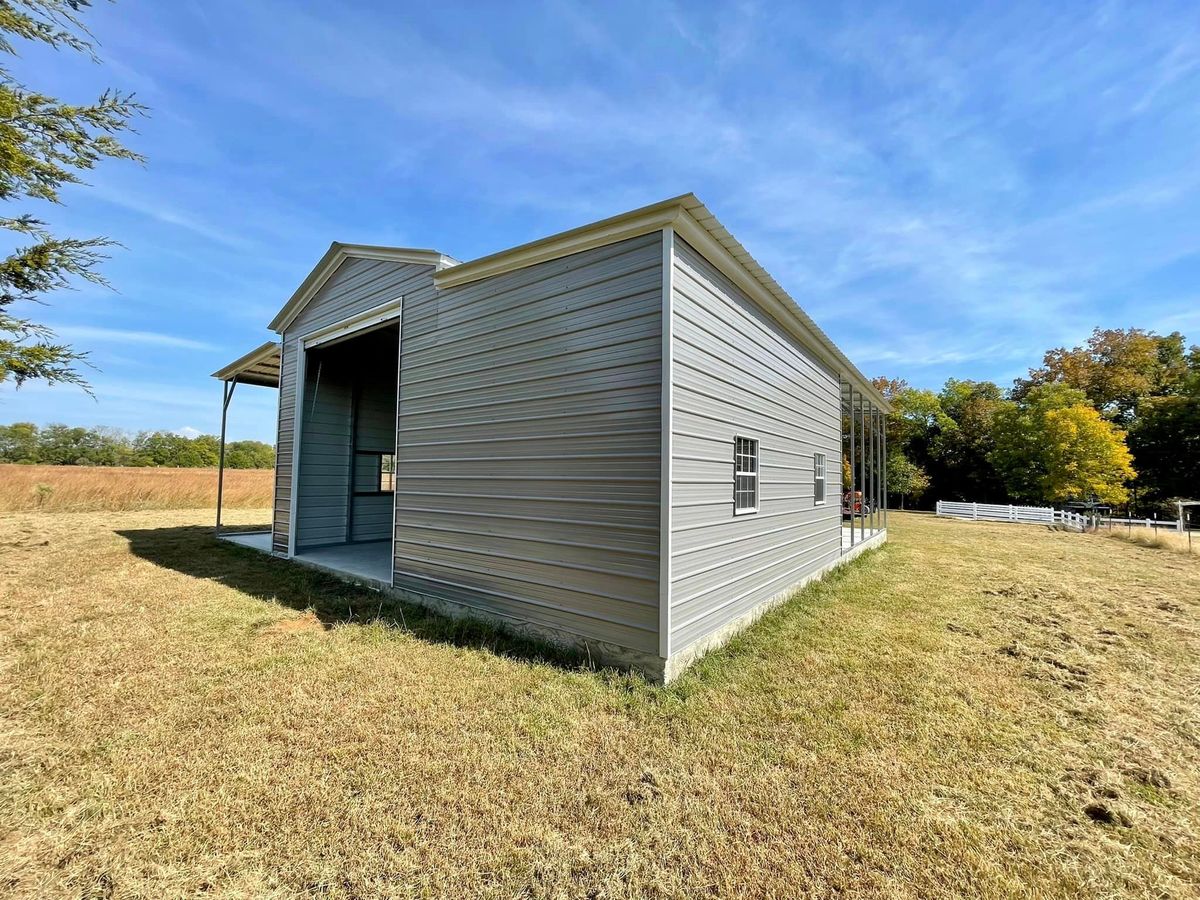 House Framing for Elite Custom Metal Structures in Belmont, MS