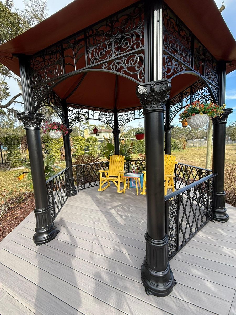 Patio Design & Construction for Kramer & Son’s Property Maintenance in Hudson, FL