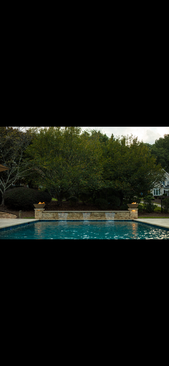 Custom Pool Construction for Fusion Outdoor Living in North Georgia, GA