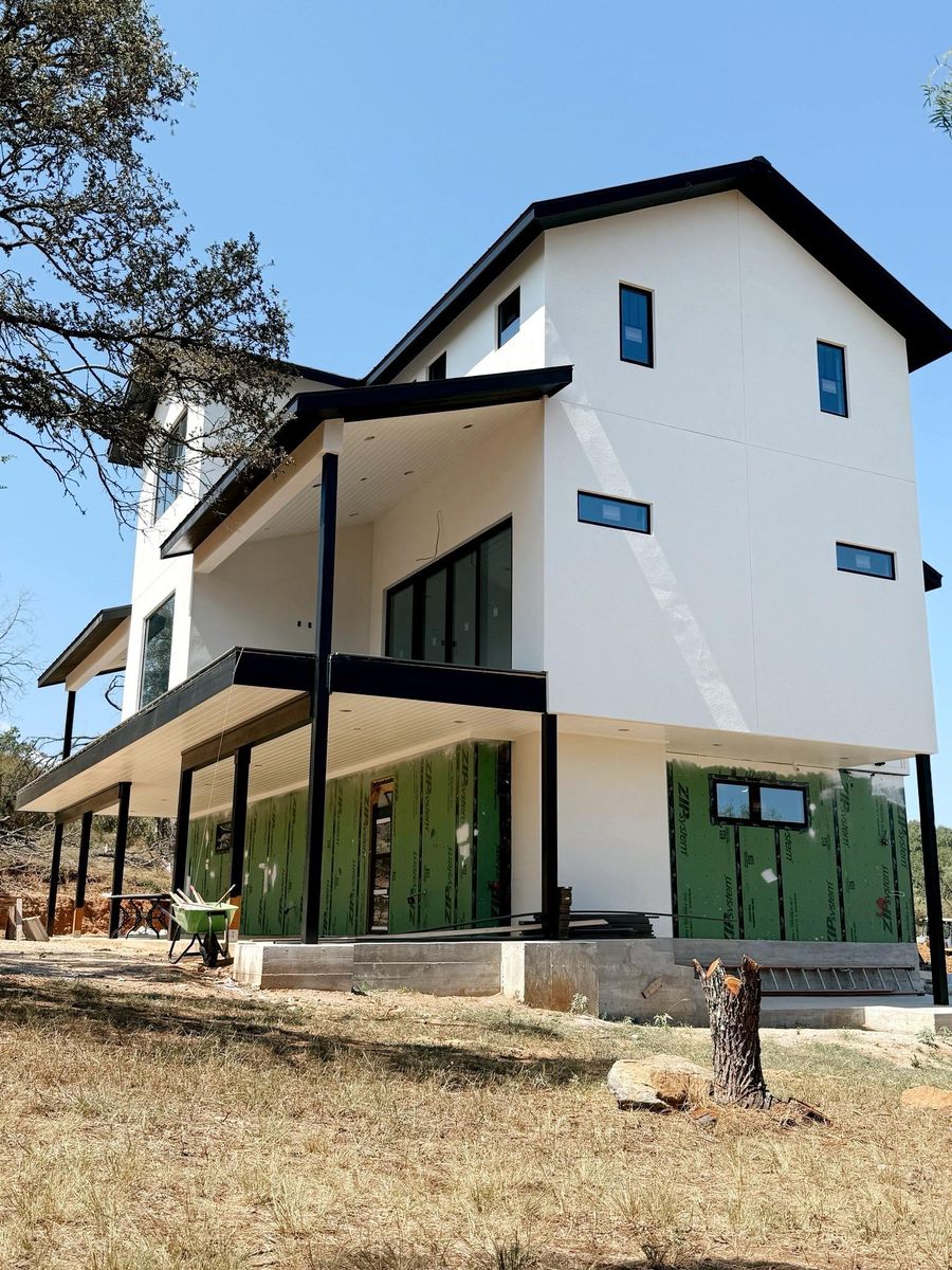 Custom Home Design for JDJ Contractors in Marble Falls, TX