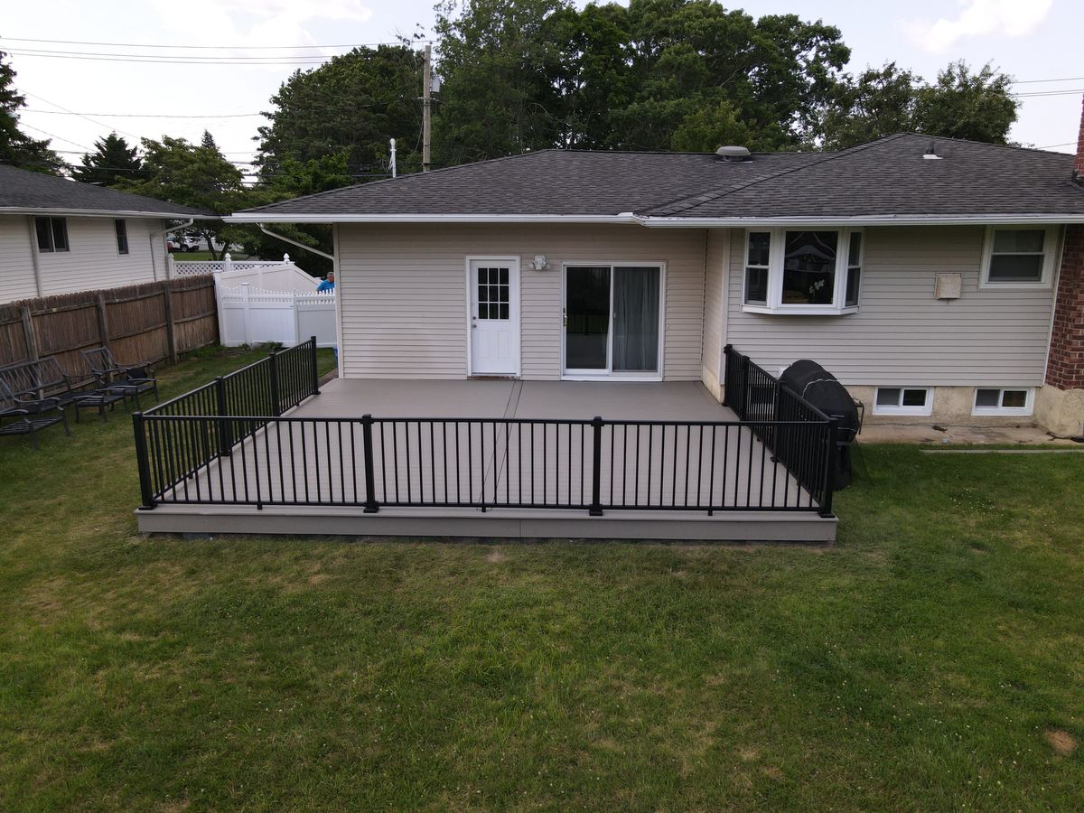 Deck & Patio Installation for F&R Construction and Design INC in Lindenhurst, NY 