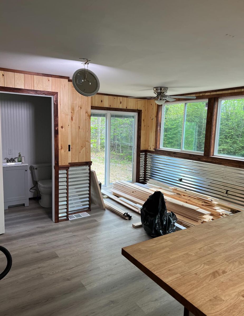 Kitchen Renovation for The Finish Group in Bangor, ME
