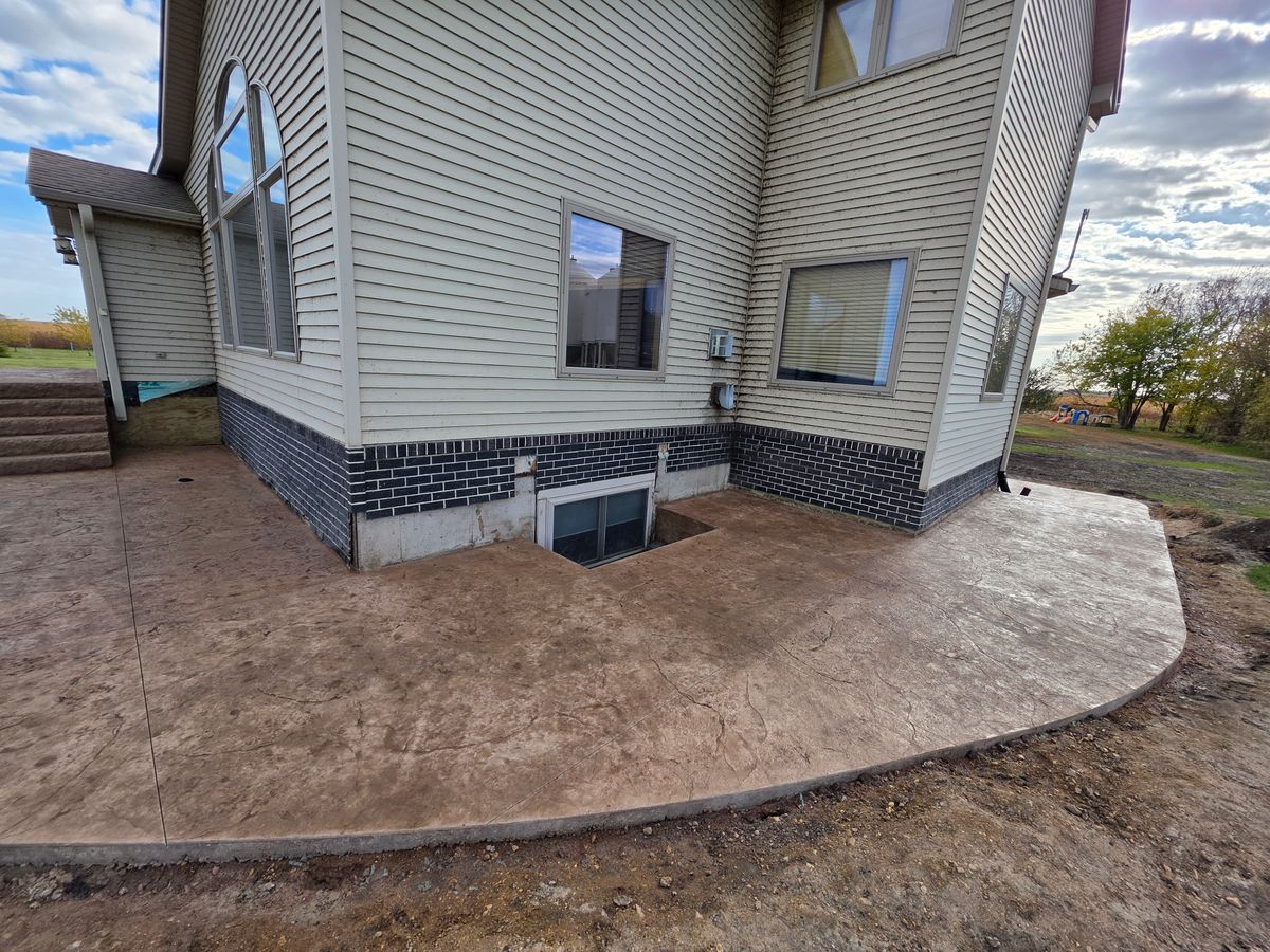 Decorative & Stamped Concrete for Majestic Concrete and Landscape in Cross Lake, MN