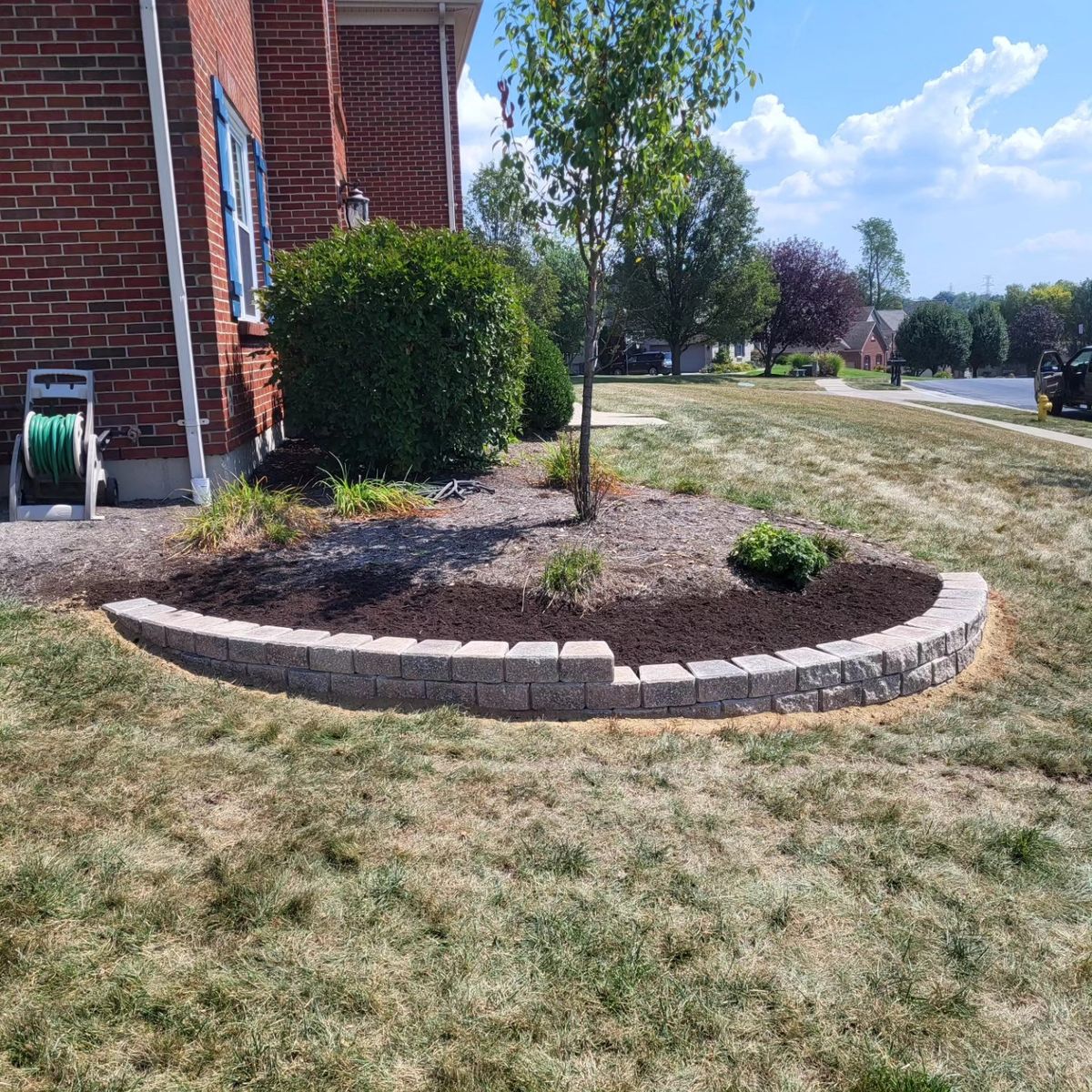 Retaining Wall Construction for Ryt's Landscaping LLC in Cincinnati, OH