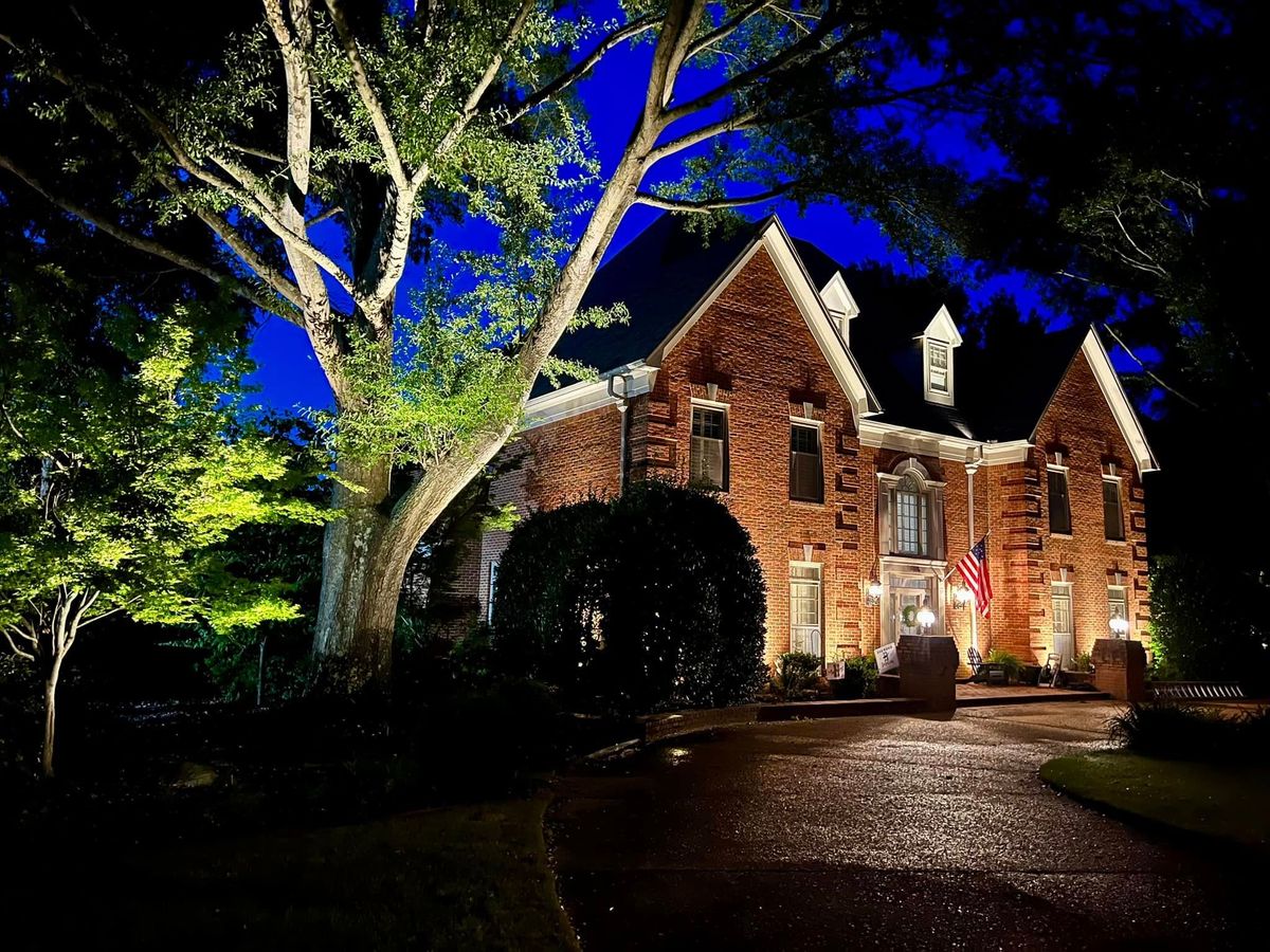 Architectural Lighting for Delta Lightscapes Outdoor Lighting in Memphis, TN