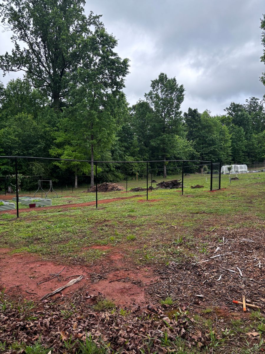 Fence installation for Alpine Fence in Dahlonega, GA